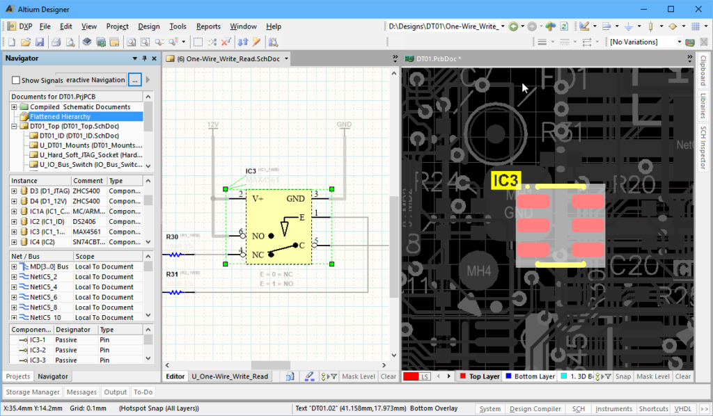 Manual Wire Routing in PCB Board Reverse Engineering