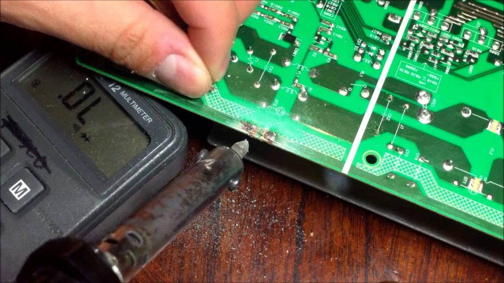 Rework Full Bridge Rectifier Circuitry in Medical Electronic Instrument PCB Repairing