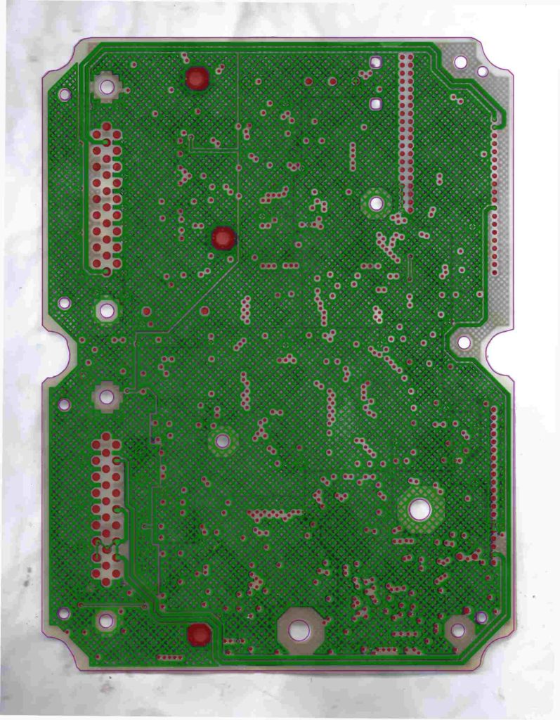 Electronic PCB Circuit Board gerber file, layout drawing rerouting