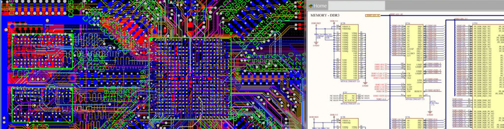 fter the layout of the RF PCB board components is basically completed, Printed Circuit Board Re-wiring should be started. The basic principle of rewiring is: when the assembly density permits, try to use low-density wiring PCB layout design, and the signal traces should be as thick and consistent as possible, which is beneficial to impedance matching