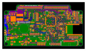 Reverse Design Radio Frequency Module PC Board Wiring Schematic