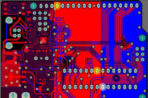 Redesign A/D Converter PCB Board Wiring Schematic