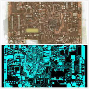 Redraw Electronic PCB Board Power Circuit CAD File