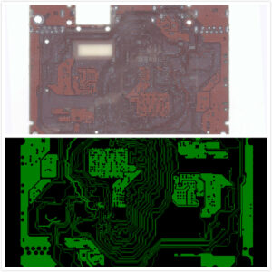 Reverse Engineering PCB Board Design File follows the blueprint established by the PCB board schematic diagram flow, but, as mentioned before, these two files are very different in appearance.