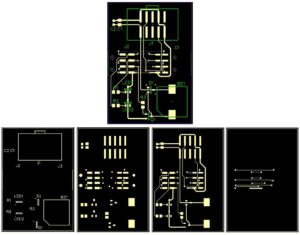 And adjust the PCB layout and routing according to the simulation results to complete the entire design. After the  automobile PCB card drawing is completed