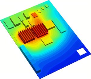 Clone Automobile PCB Board Thermal Management System