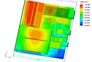 PCB designers often require analysis of the layout of their working parts to determine if they have made a pc board that is difficult to cool.